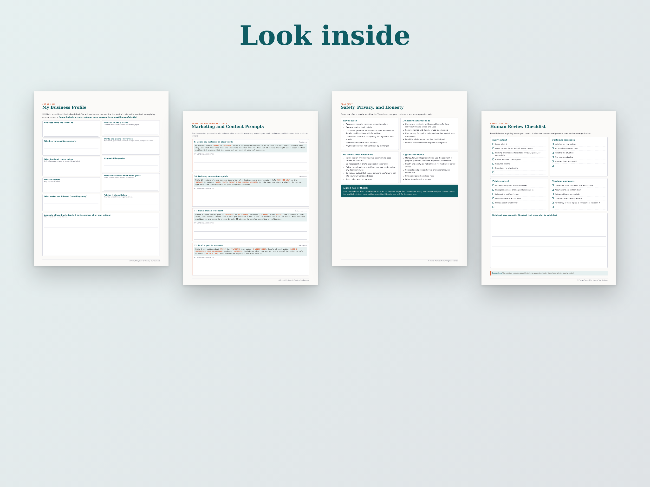 AI Prompt Playbook for Running Your Business preview