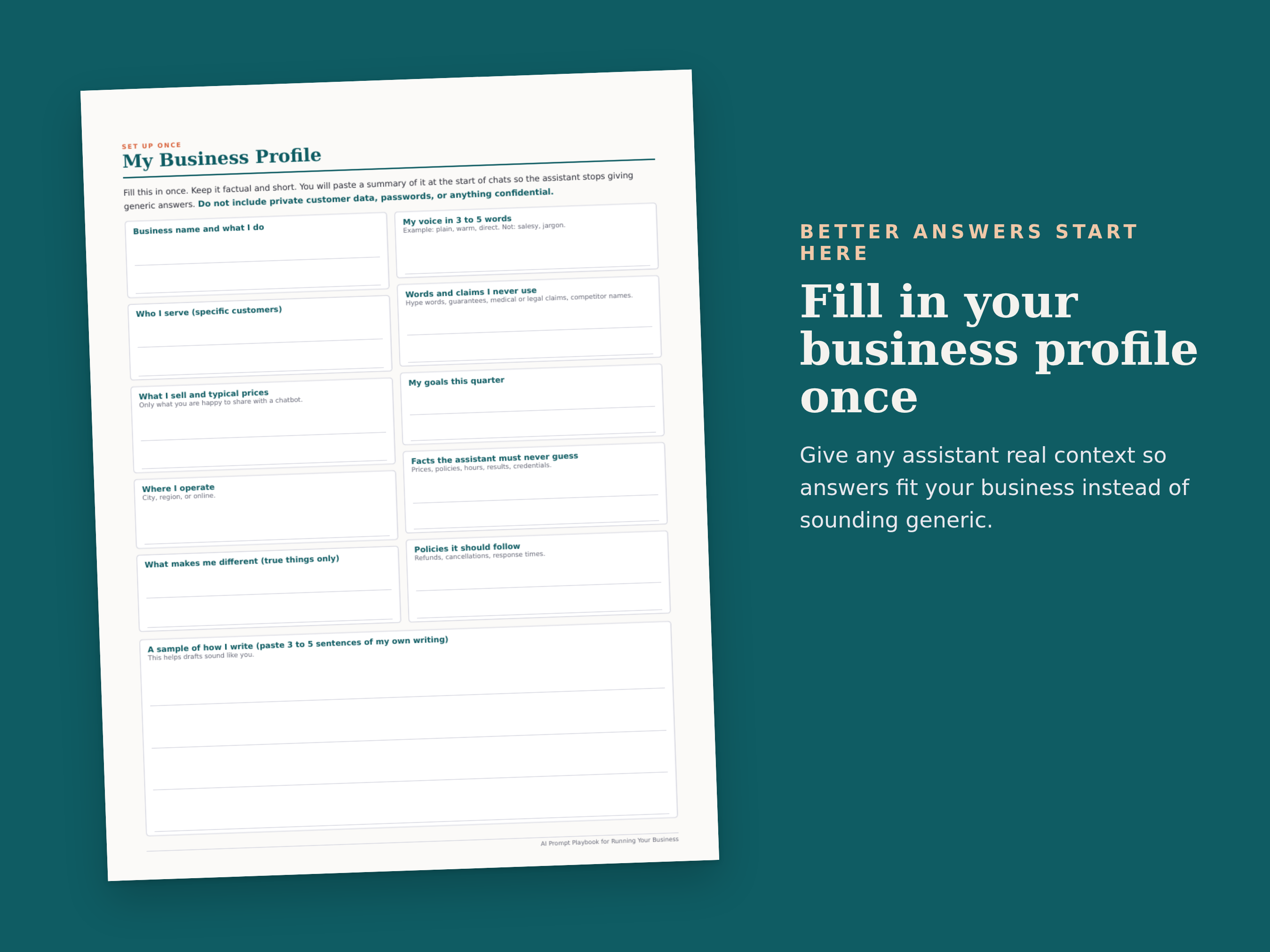 AI Prompt Playbook for Running Your Business preview