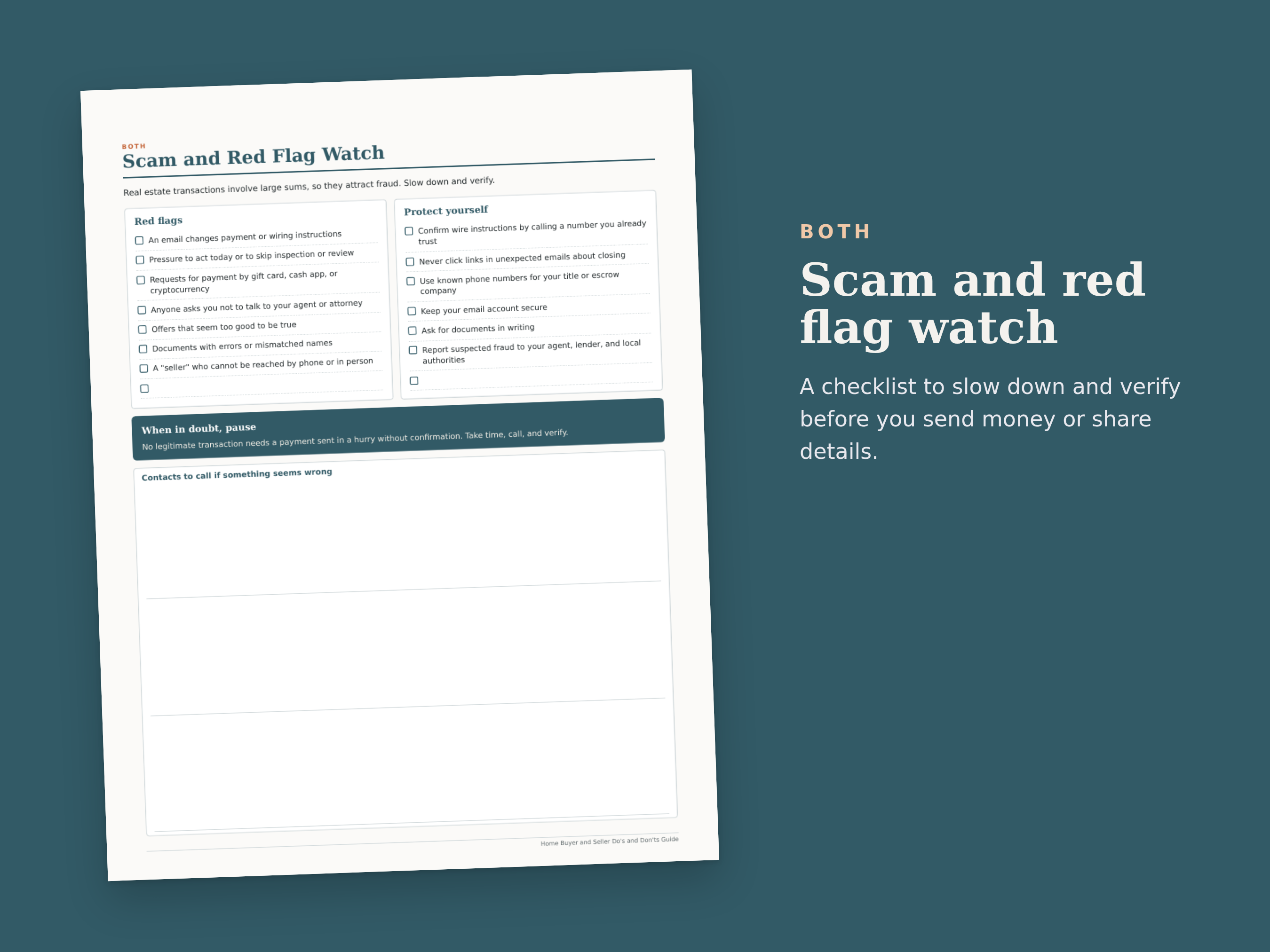 Home Buyer & Seller Do's and Don'ts Guide preview