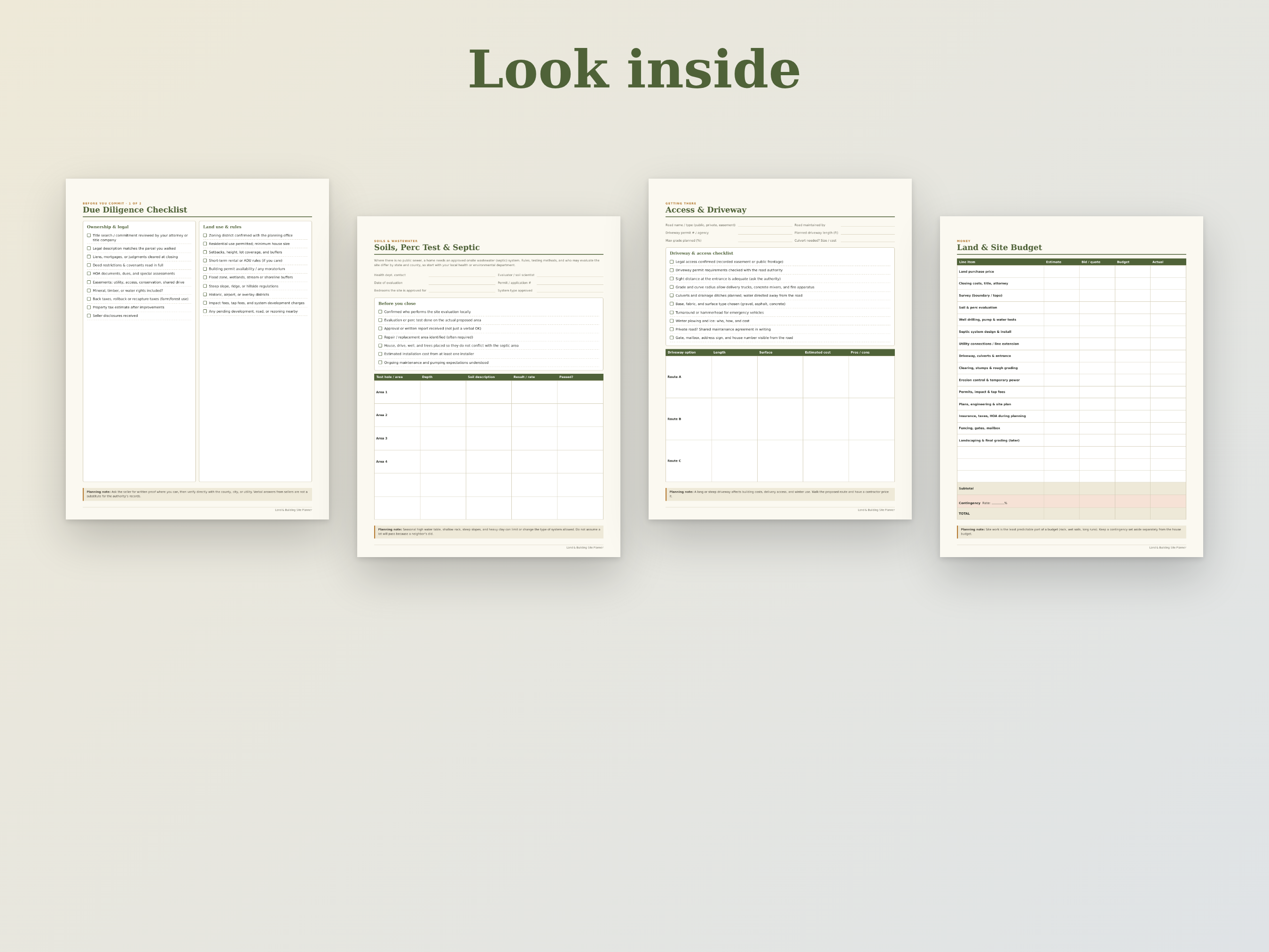 Land & Building Site Planner preview