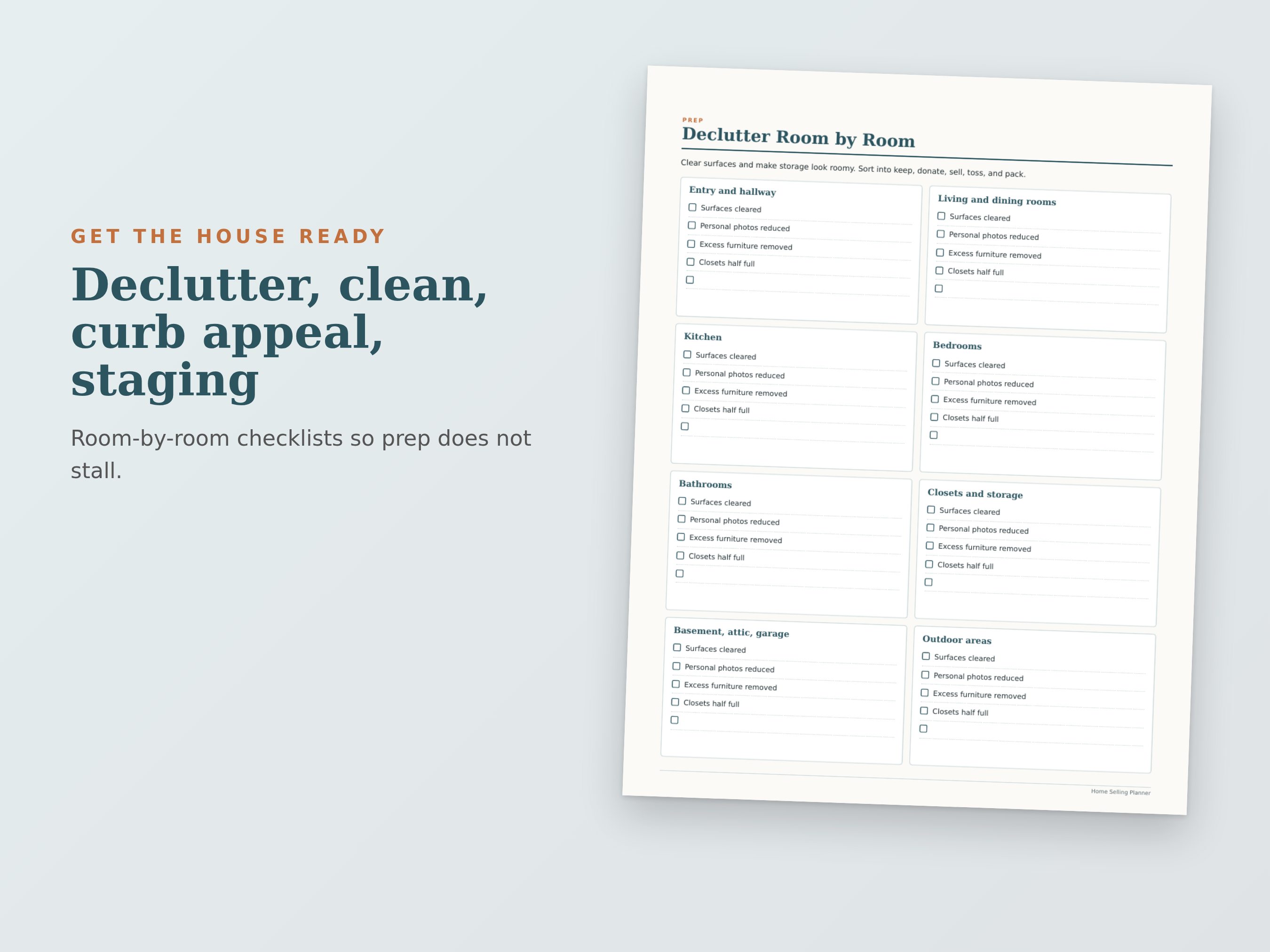 Home Selling Planner preview